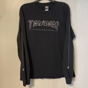 thrasher web long sleeve